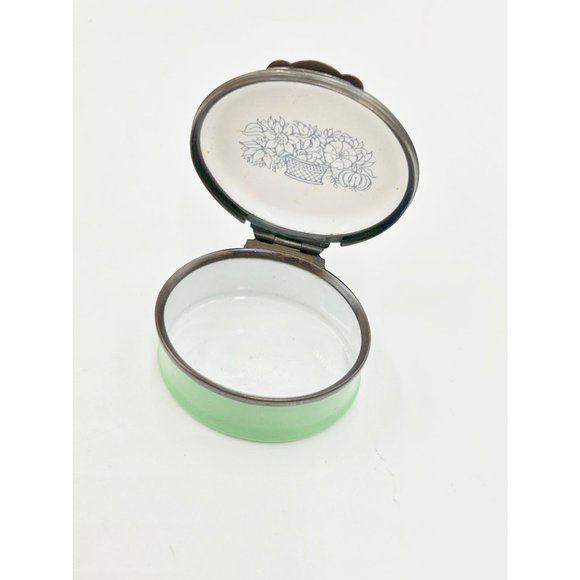 Made in England Crummles & Co Trinket Box Floral Let This Convey My Love To You - Picture 5 of 11